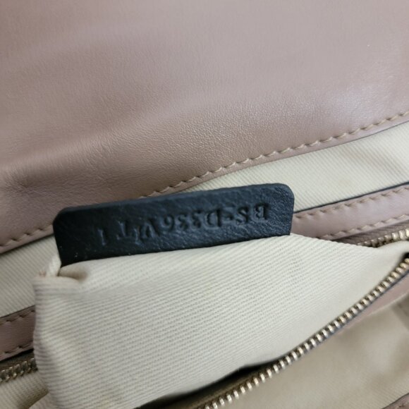 Valentino Vitello Large Glam Lock Rockstud Flap Bag Poudre - Picture 14 of 15